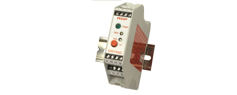 image of DIN rail mounting Amplifier type DR7DC